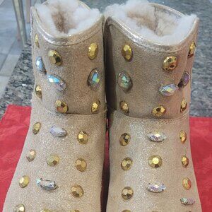 UGG Bedazzeld Boots with Sparkle  Size 9